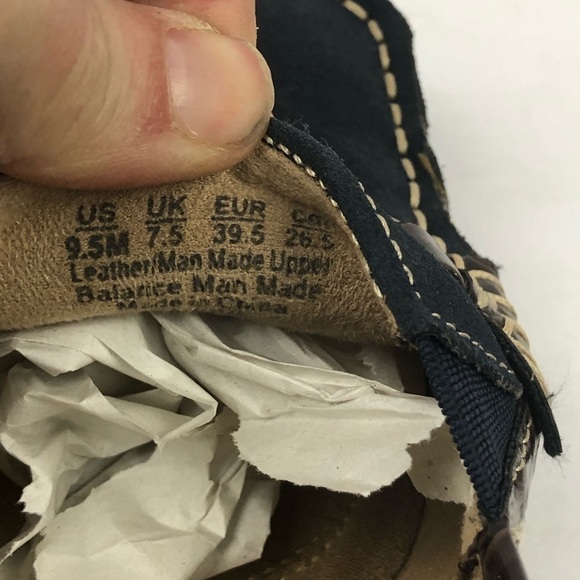 Naturalizer’sWomen’s blue loafers with brown accents 9.5M - Picture 8 of 8